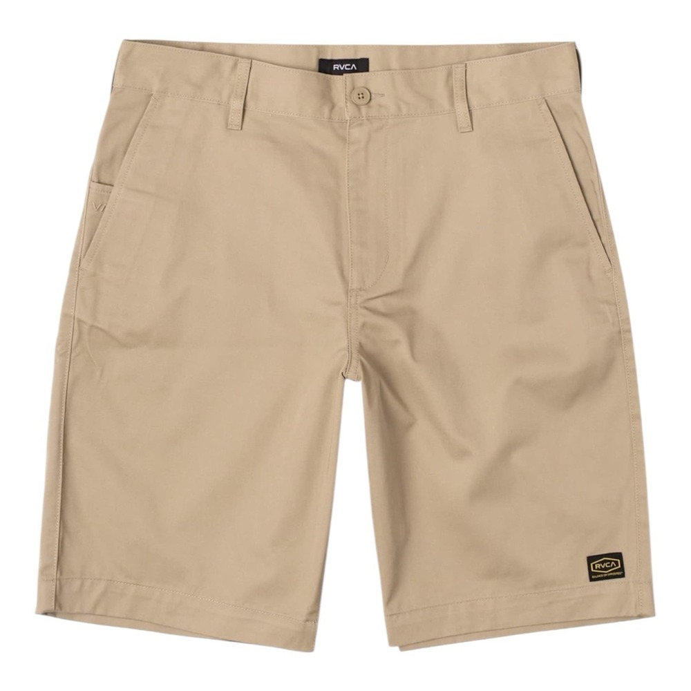 RVCA Americana Walk Shorts Men‎ Size 33 Khaki 11"